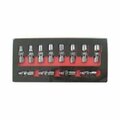 Protectionpro 12 Piece .25in. Drive 6 Point Metric Flex Socket Set PR2591052